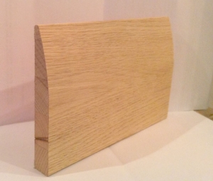 XL Engineered Oak Skirting 120mm - Modern Profile (5 x 3m pack)